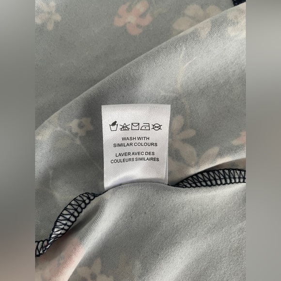 Navy Floral Kismet Mini(ish) Dress - Picture 10 of 10